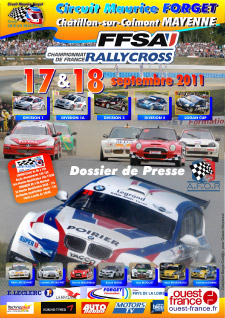 Dossier de Presse du Rallycross de Mayenne 2011 à Châtillon-sur-Colmont