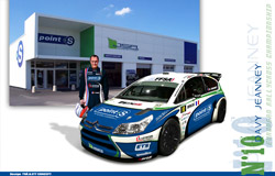 Citroën C4 Supercar de Davy Jeanney : Déco de présentation pour la saison 2012